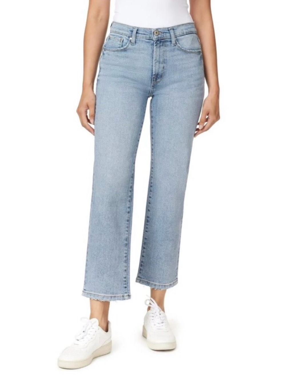 Kenzie Jeans Light Wash The Ella High Rise Straight Jeans